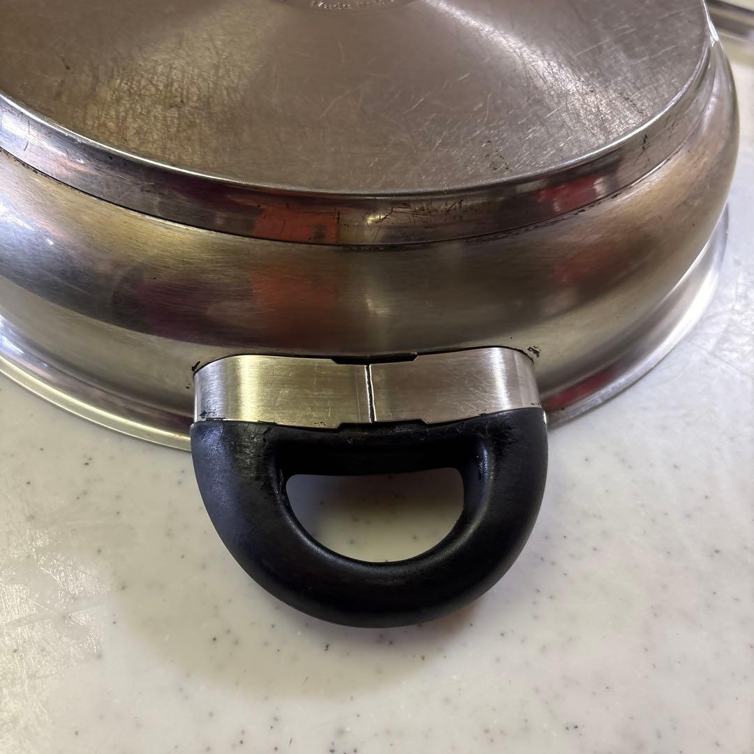 タッパーウェア Tupperware フライパン 28cm 蓋付き