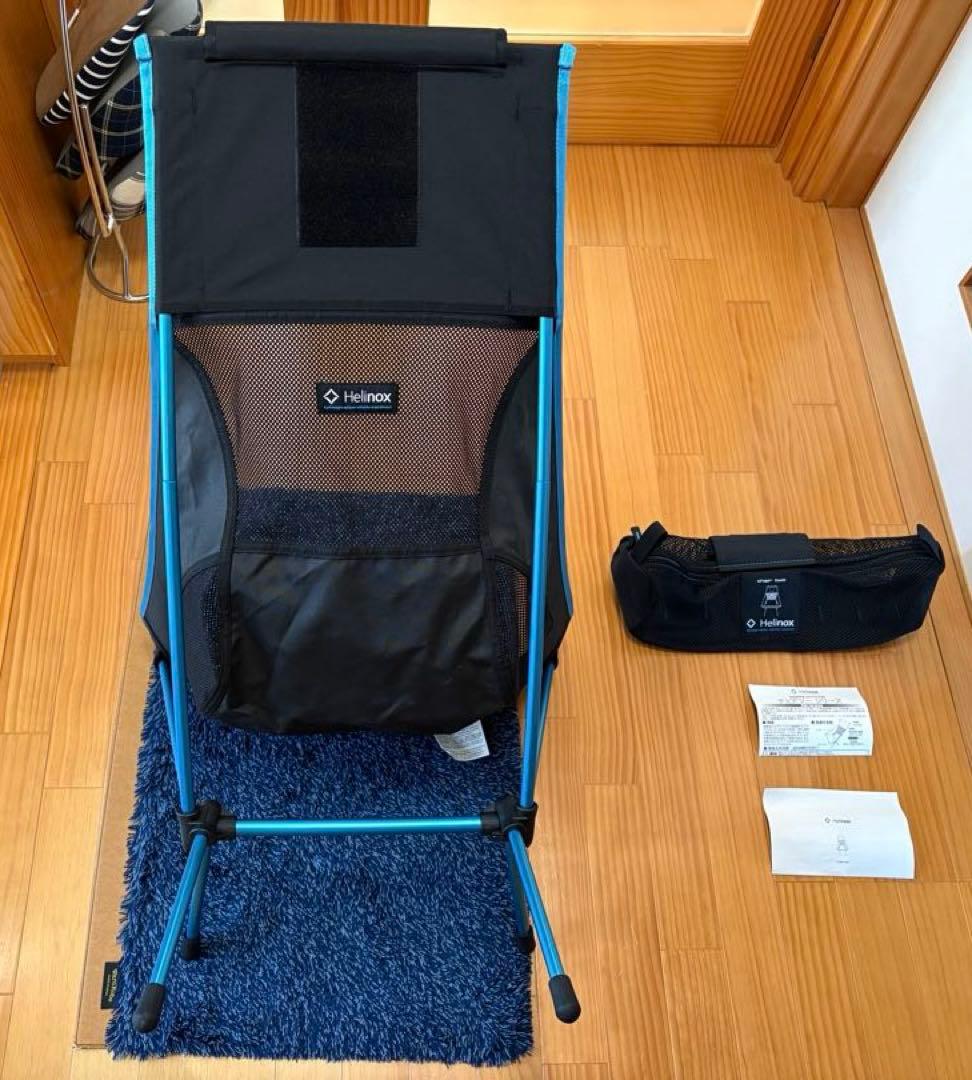 Helinox ヘリノックス チェアツー ブラック/ブルー