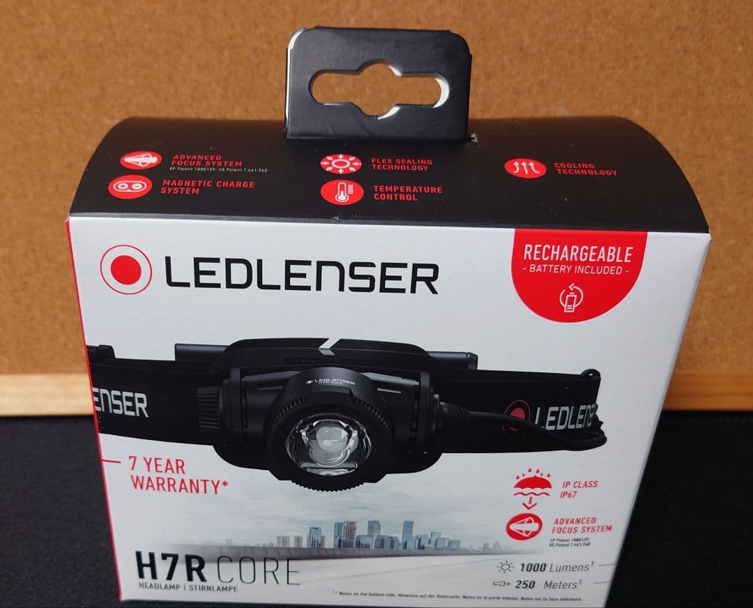 LEDLENSER H7R CORE ヘッドランプ レッドレンザー