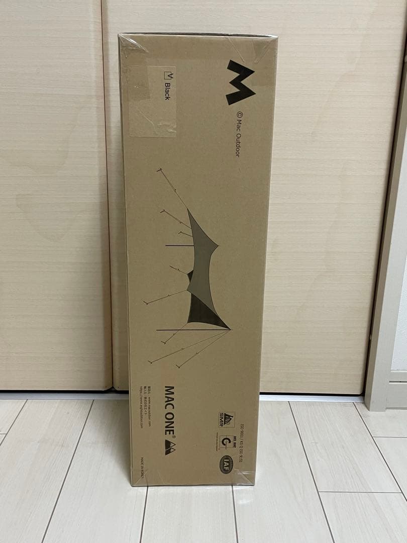 Mac one マックワン ヘキサタープ 限定Sサイズ ブラックカラー