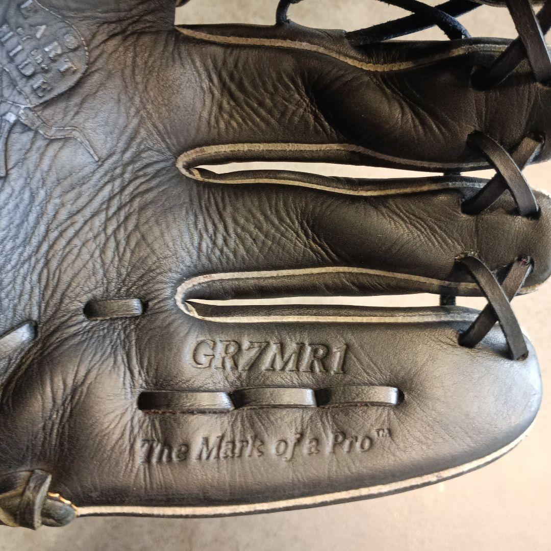 Rawlings 軟式グローブ 黒 大人用　ピッチャー用