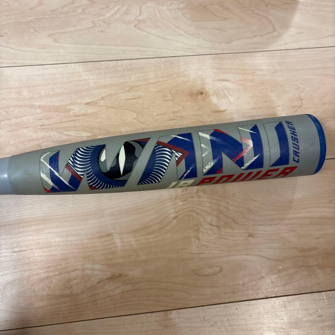 【人気】青ワニ　少年軟式用　バット　新品グリップテープ付き 82cm