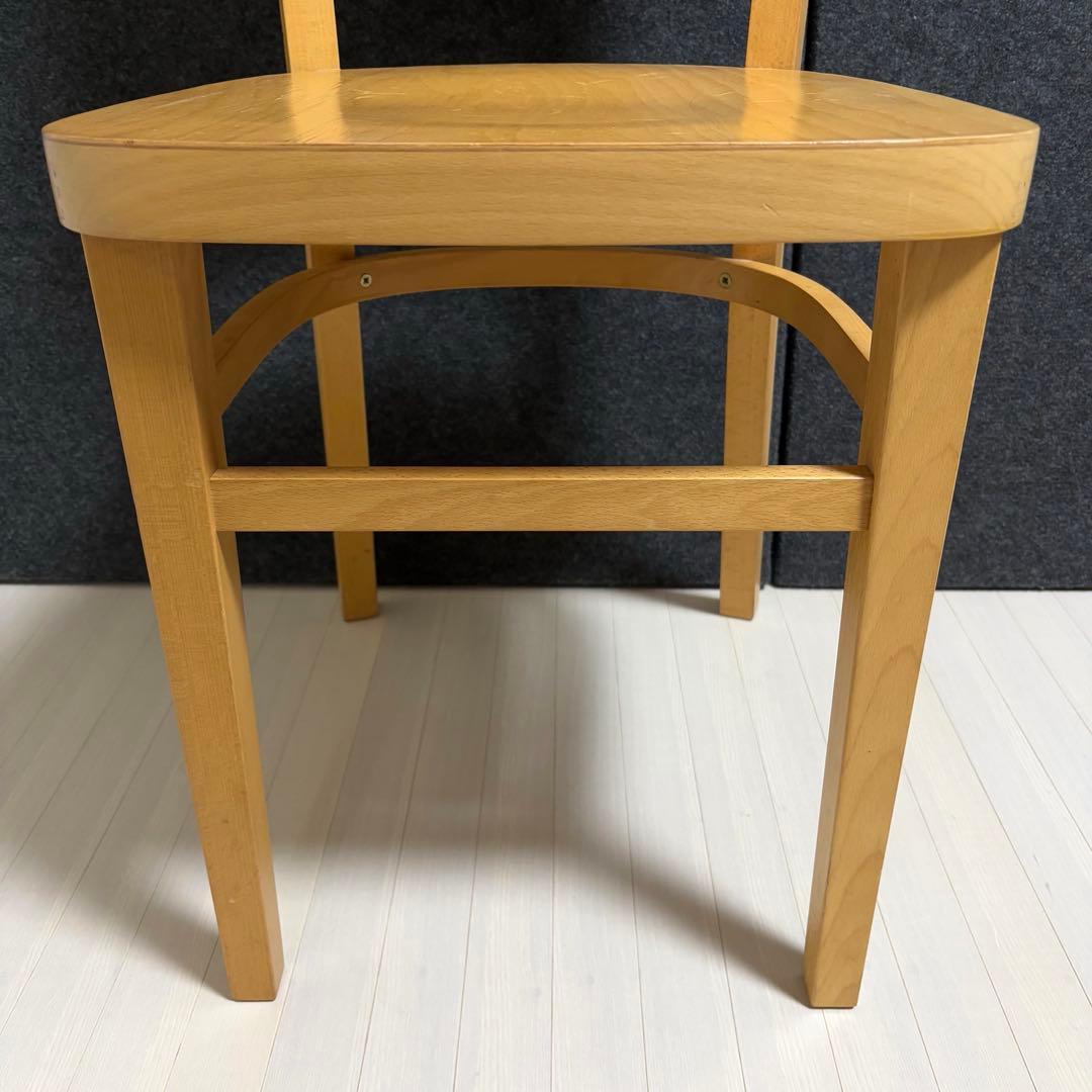 unico ウニコ　PLANK ダイニングチェア　TON社　チェコ　木製チェア