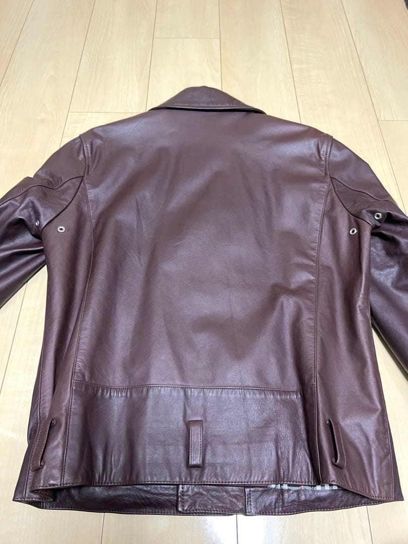 バーバリーレザーライダーズジャケット