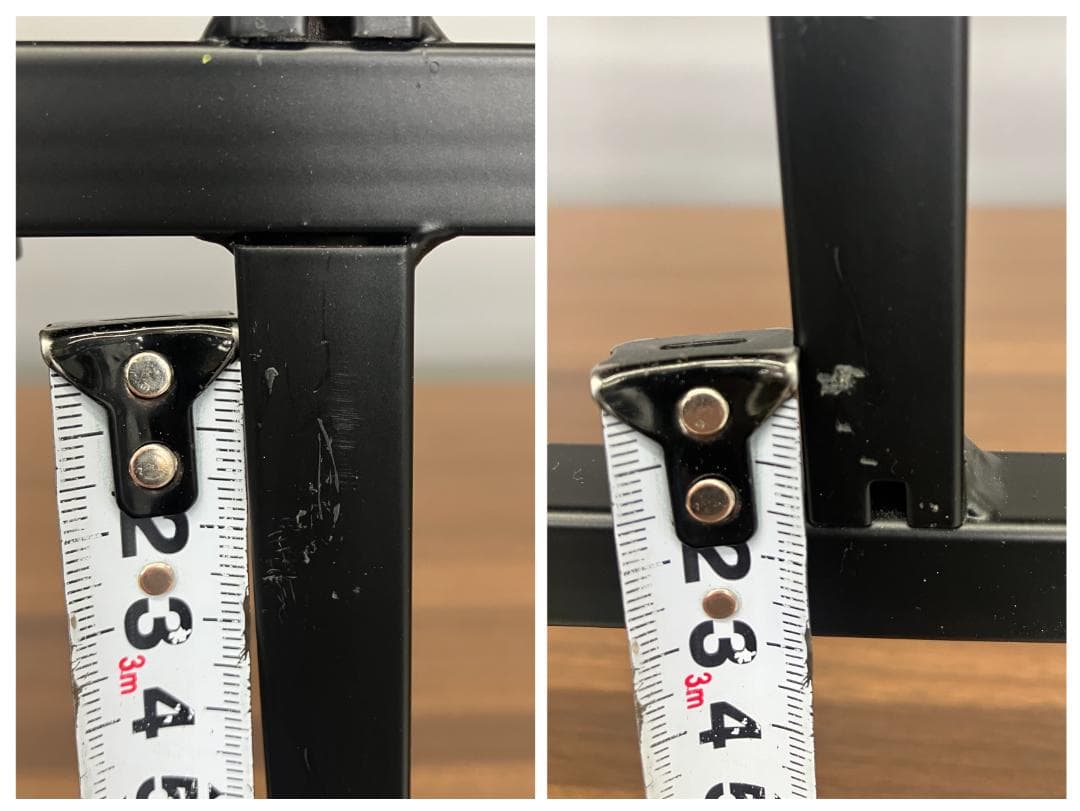 ニトリ 省スペースデスク ブラウン