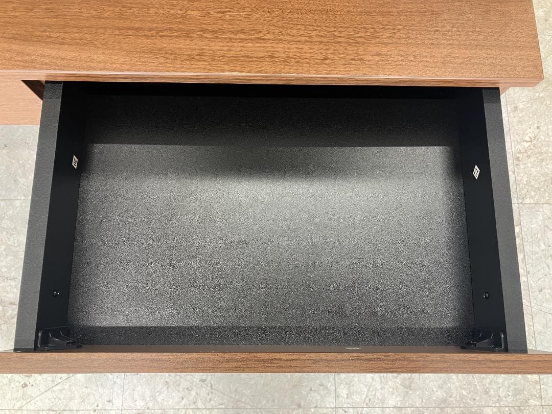 ニトリ 省スペースデスク ブラウン