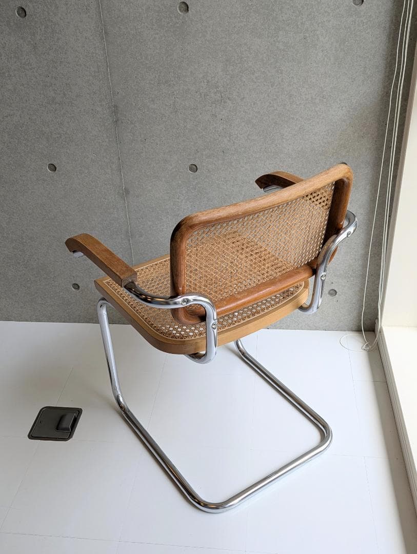 【値下げ】ヴィンテージ アームチェア マルセルブロイヤー イタリア製