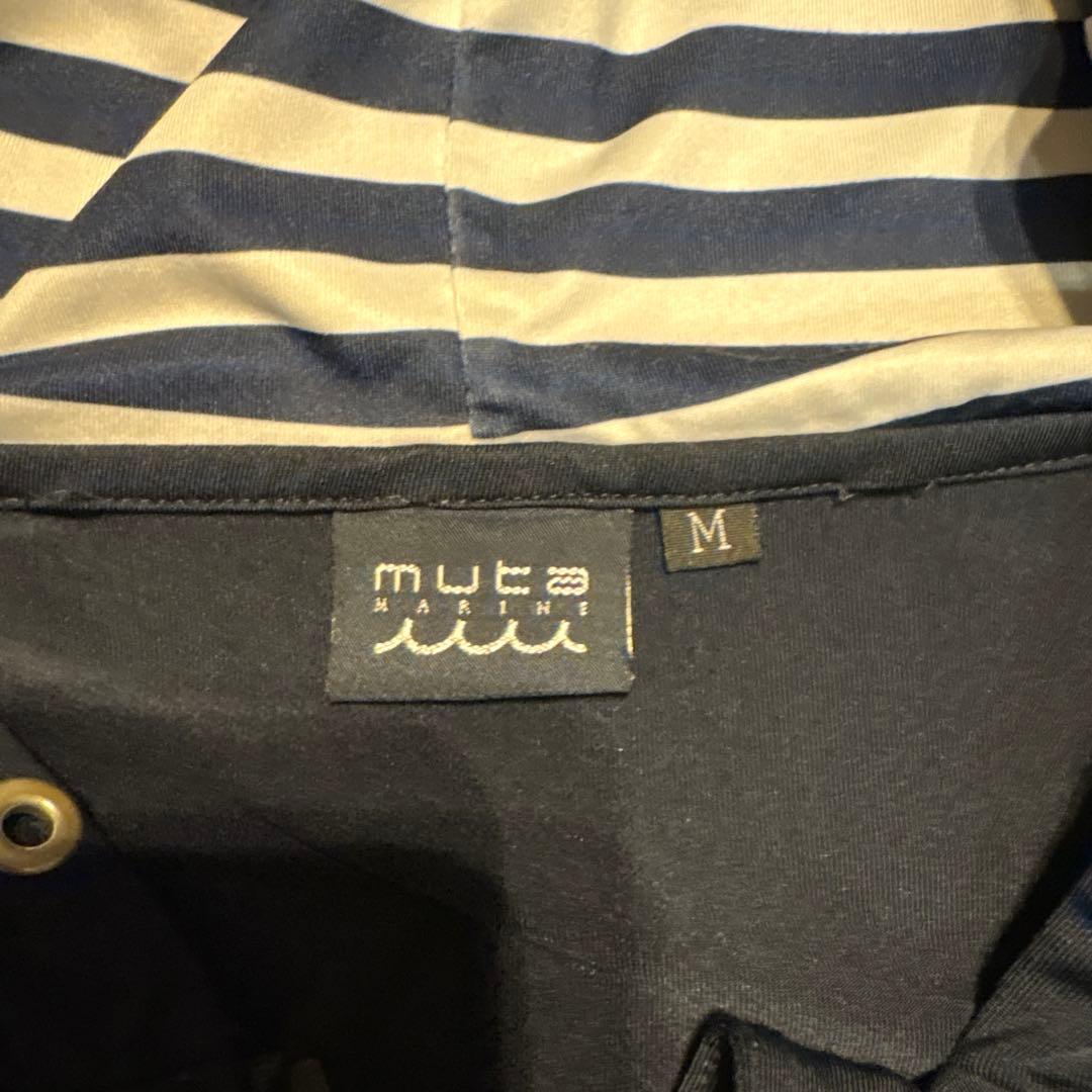 muta MM-GOLF フード付きジャケット ネイビー