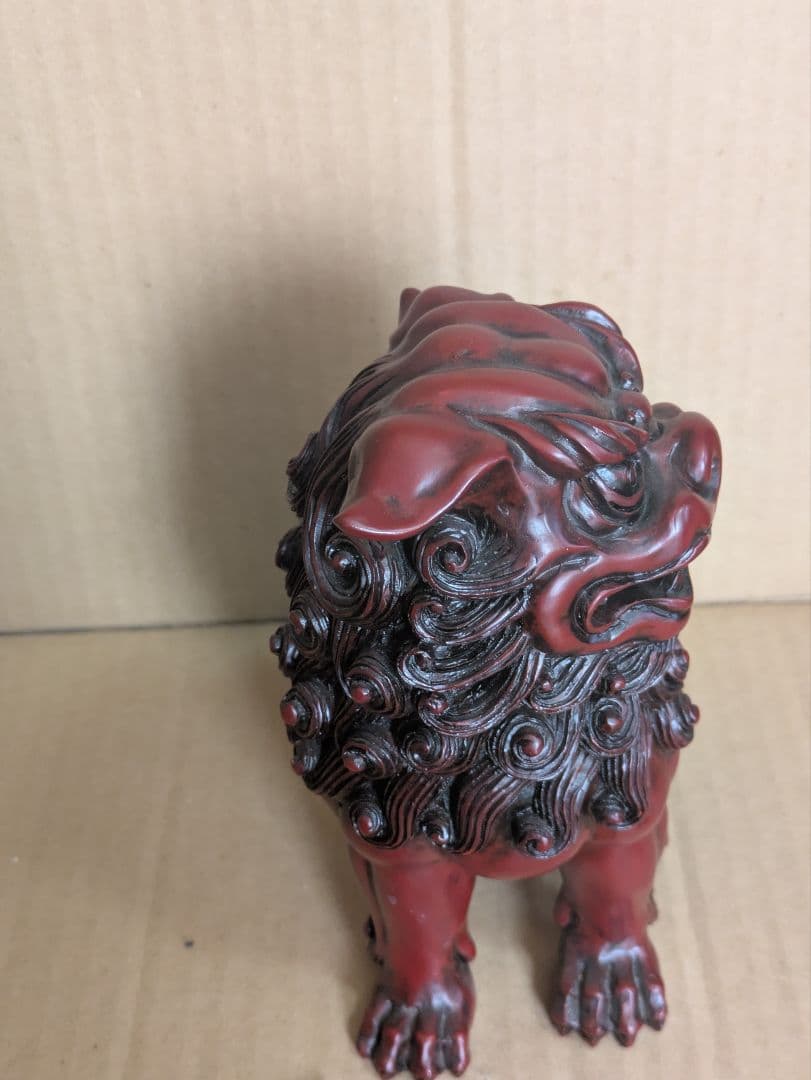 獅子置物　シーサー　魔除け　中国