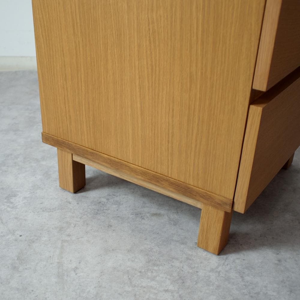 廃盤 無印良品/MUJI オーク材 チェスト 40cm ZR24633