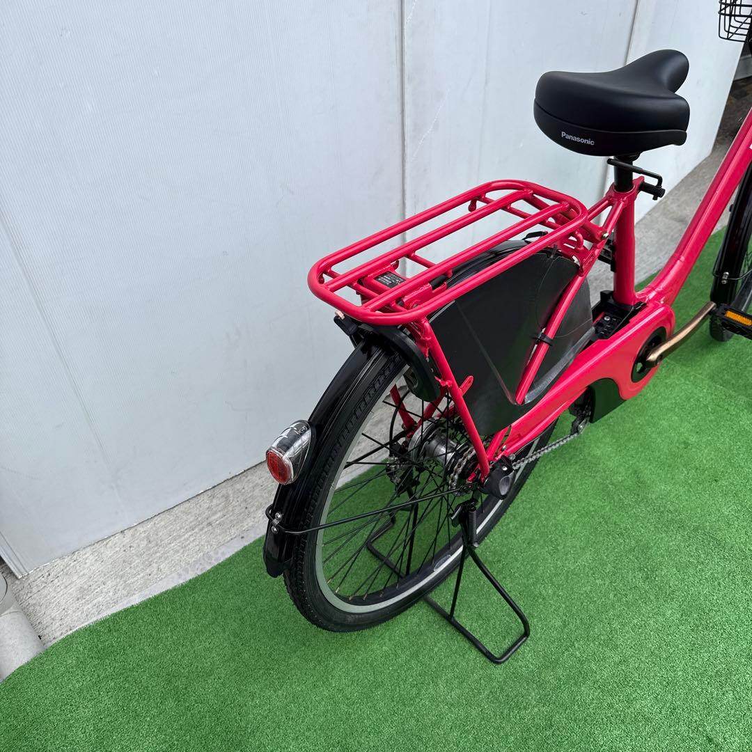 Panasonicパナソニック電動アシスト自転車26インチ 16Ah レッド