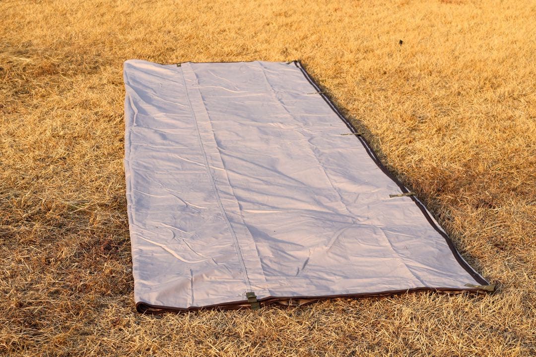 【美品】QUICKCAMP タープ QC-TCRT400 グレー