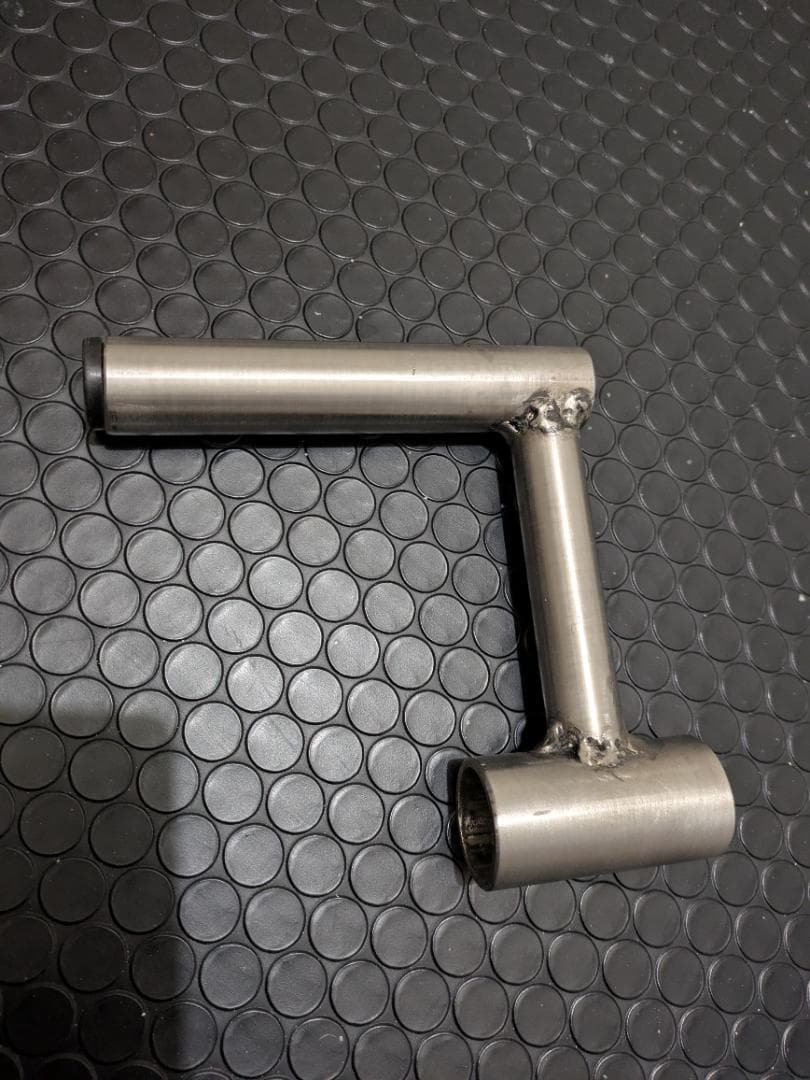 ワンハンドロー　ステンレス製　28ミリ用　広背筋　送料込み　新品未使用