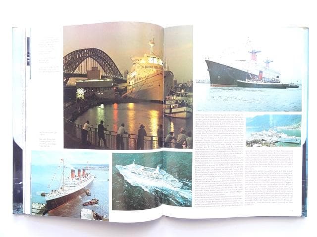 洋書◆船の写真集 ドイツ語 本 軍艦 戦艦 空母 タンカー フェリー 客船 など