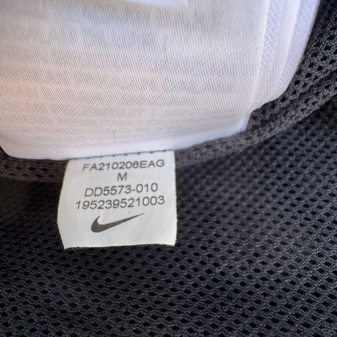 WEEE★　NIKE ナイキ スウッシュ 黒 M ステッチ トラックパンツ