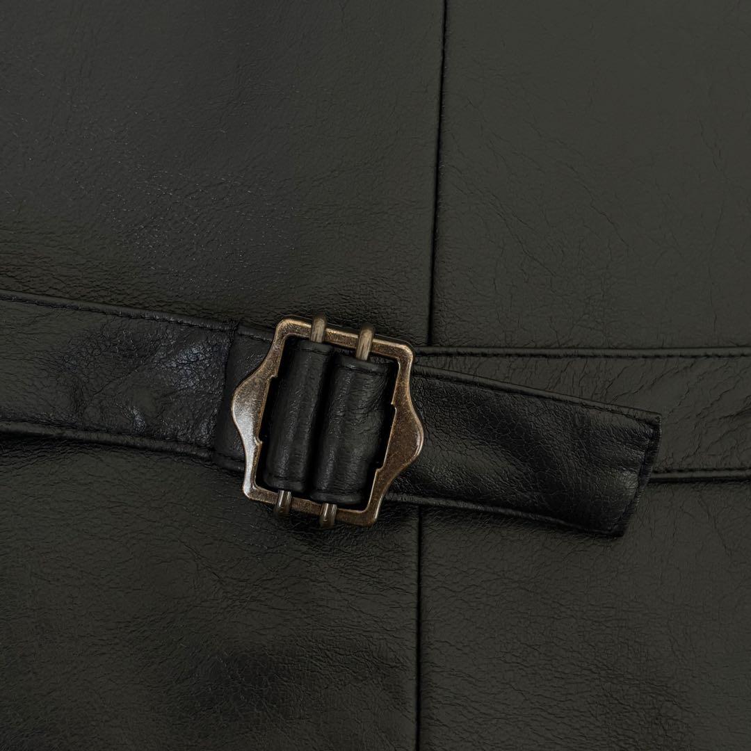 ジャーナルスタンダードレサージュ　シンセティック レザーベスト