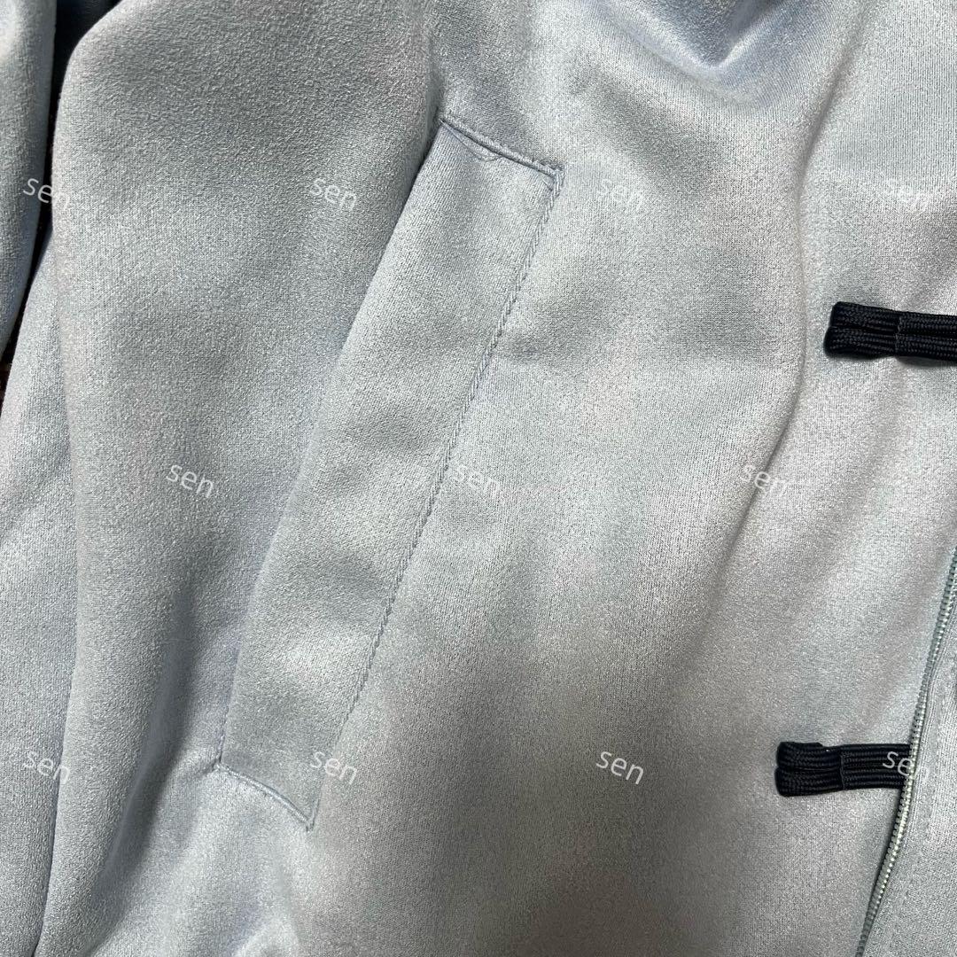 Adidas 中国限定 ライトブルー へび年 スポーツジャケット Mサイズ-