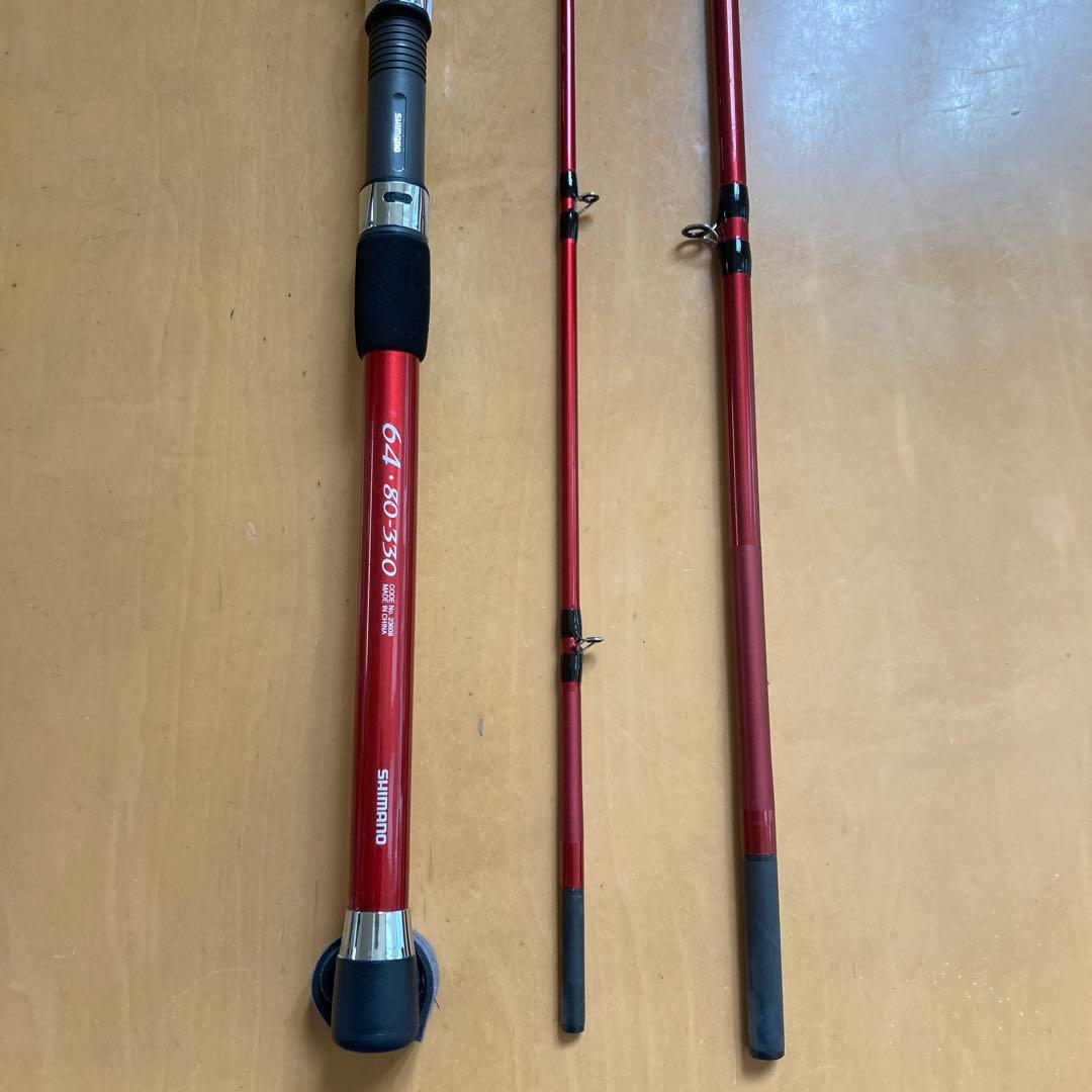 釣竿　SHIMANO カーボンロッド SEA MIGHTY 64 80-330
