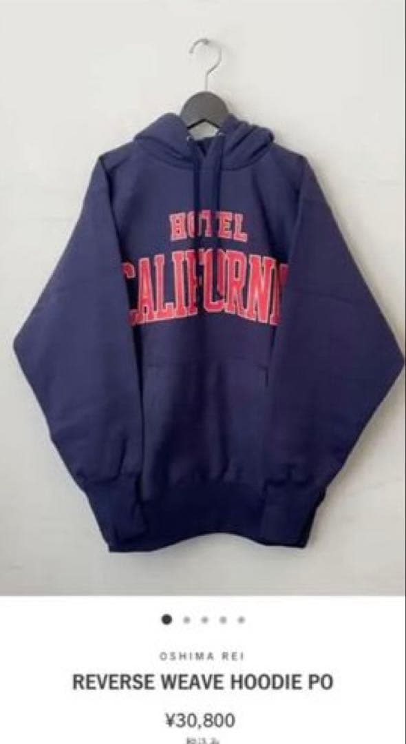 OSHIMA REI Hotel California パーカー　kin