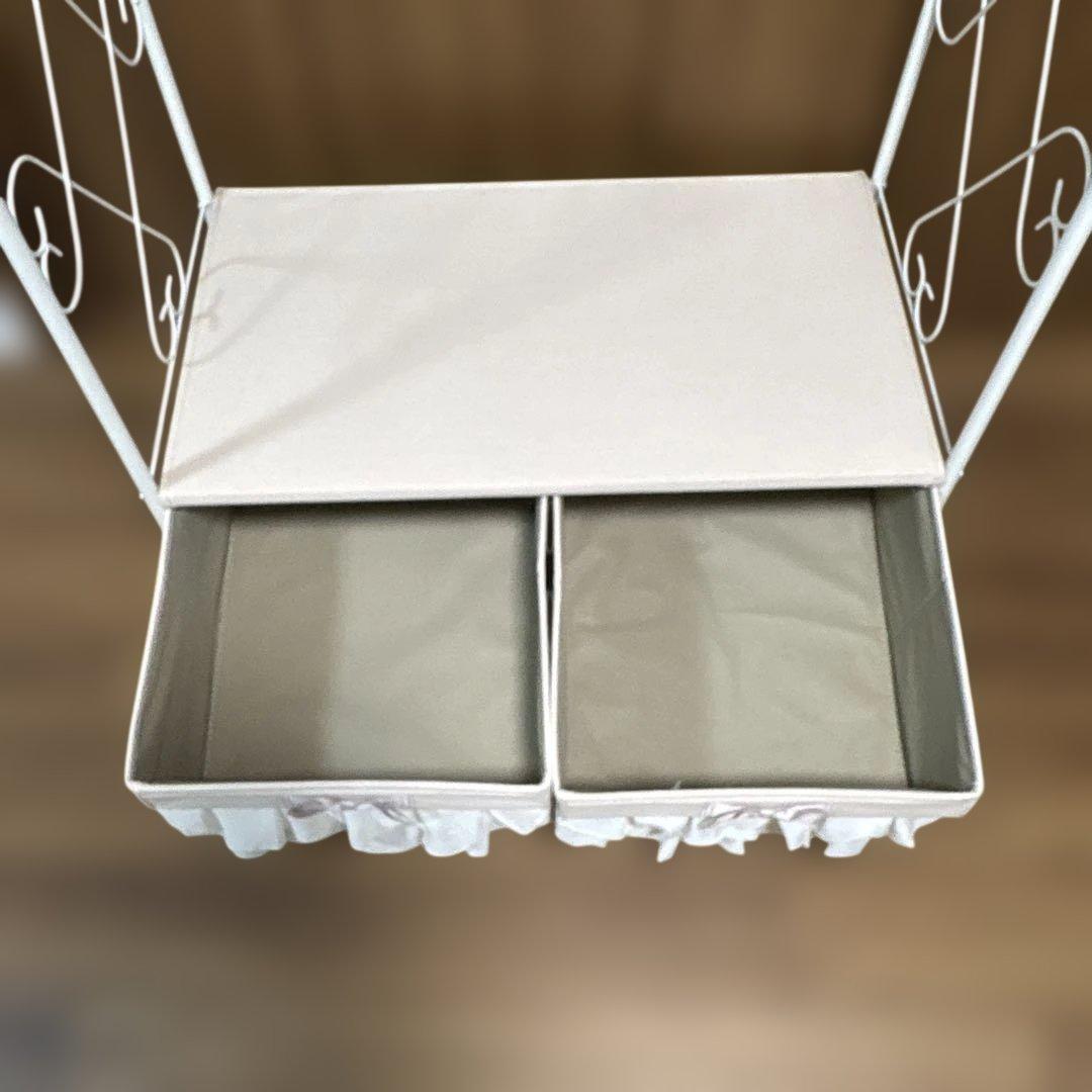 ハンガーラック　引き出し2杯