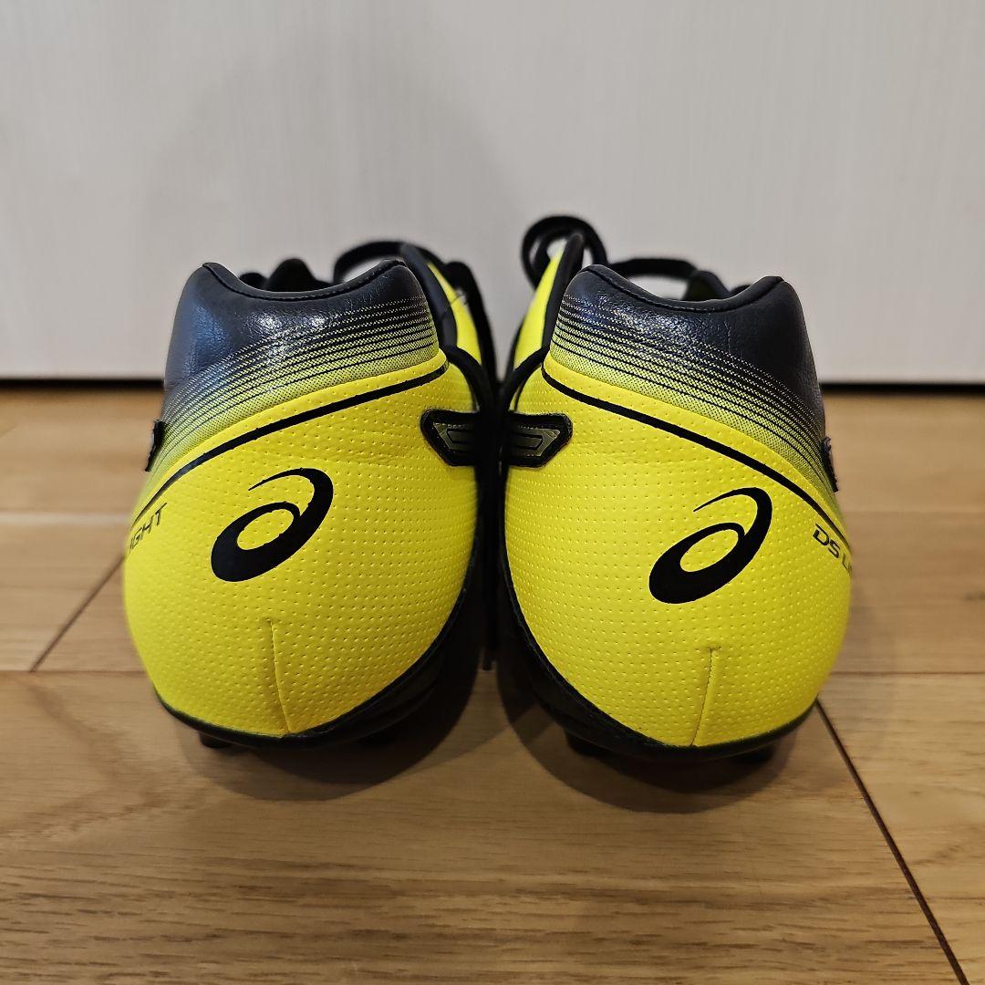ASICS DS LIGHT サッカースパイク ブラック/イエロー