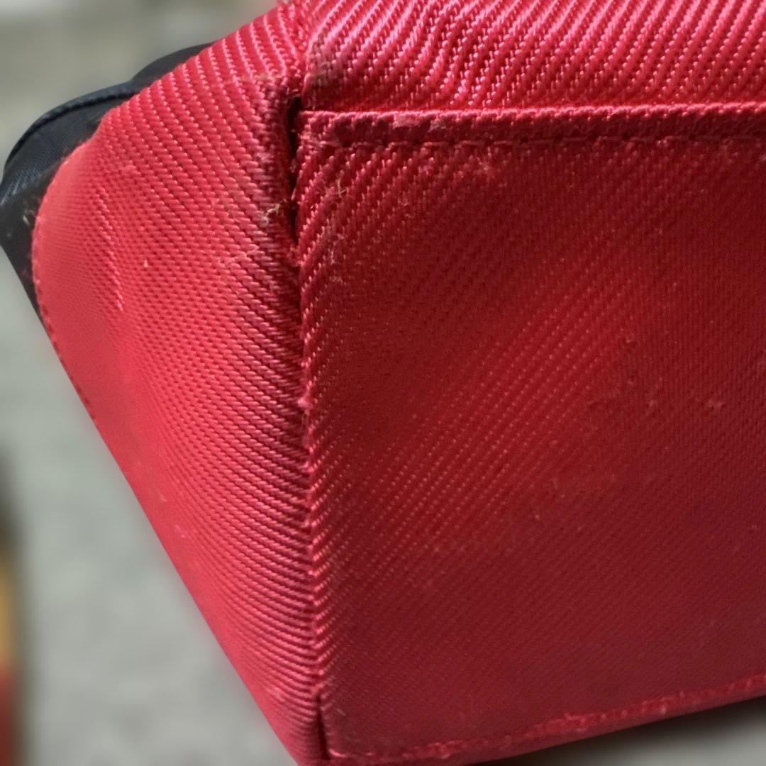 PEARLY GATES ラウンドバッグ さくらシリーズ ブラック/レッド