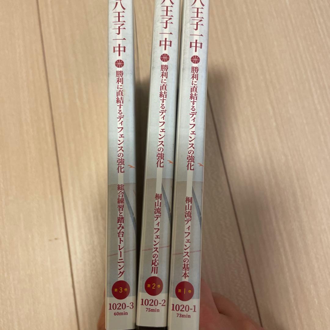 八王子一中 勝利に直結するディフェンスの強化 DVD 3枚セット