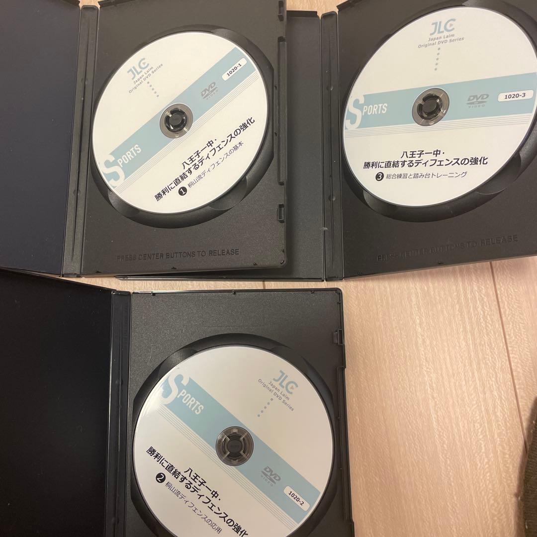 八王子一中 勝利に直結するディフェンスの強化 DVD 3枚セット