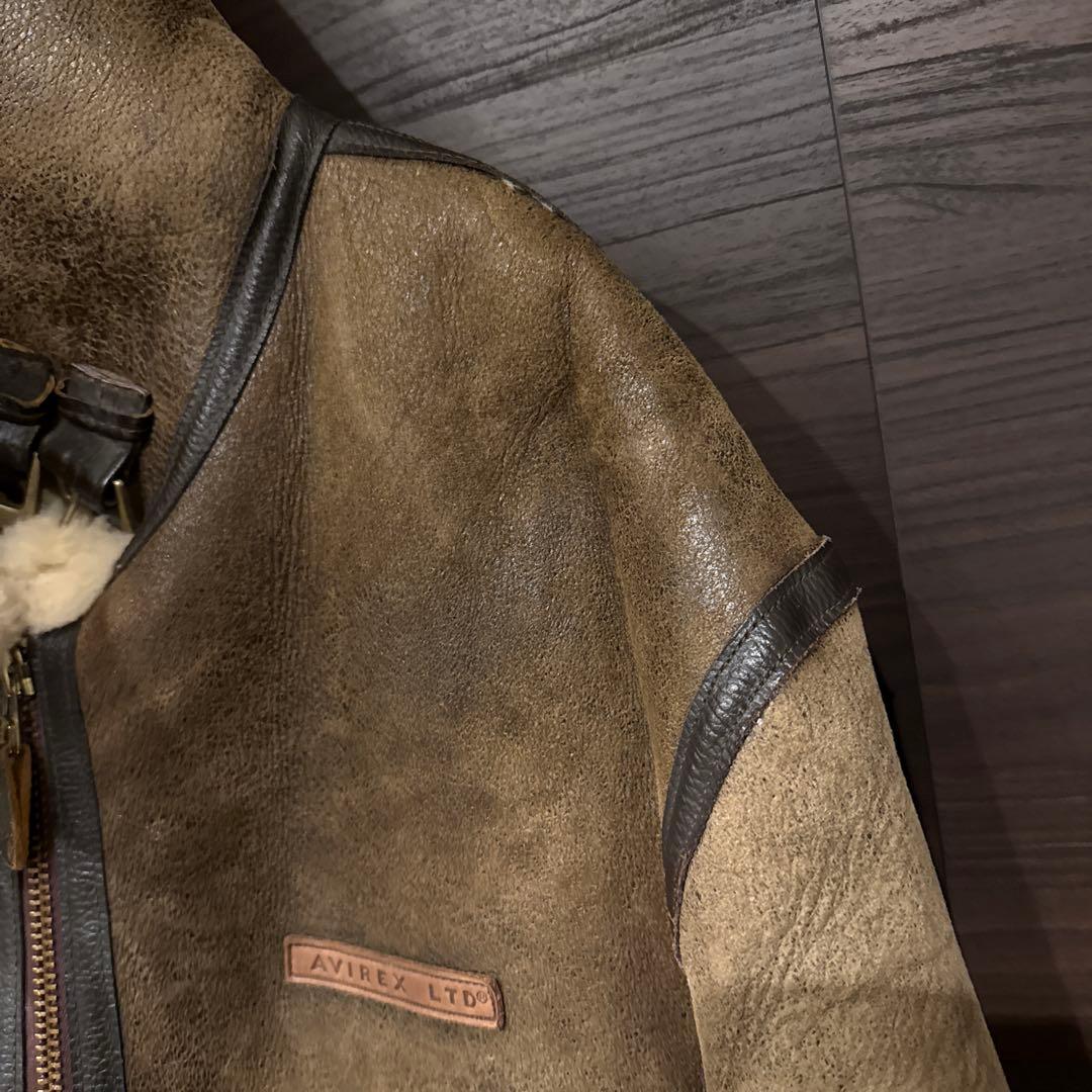 c*y様 【美品モコモコ】AVIREX B-3 米国製46inch 2XL