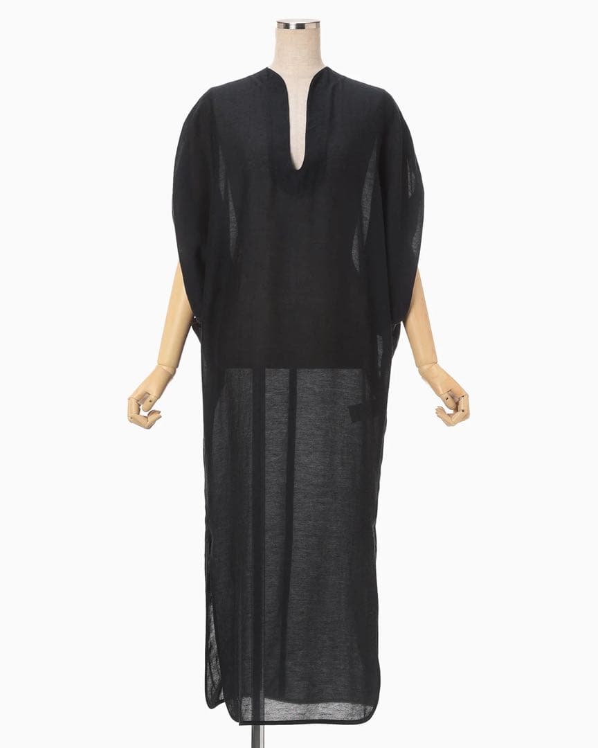 【新品未使用】マメクロゴウチ 25SS ブラックドレス　Size 2