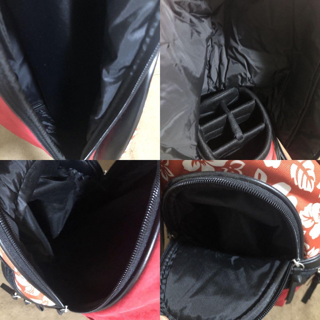 入手困難 高級ブランド カンゴール ハイビスカス ゴルフバッグ ほぼ新品 美品