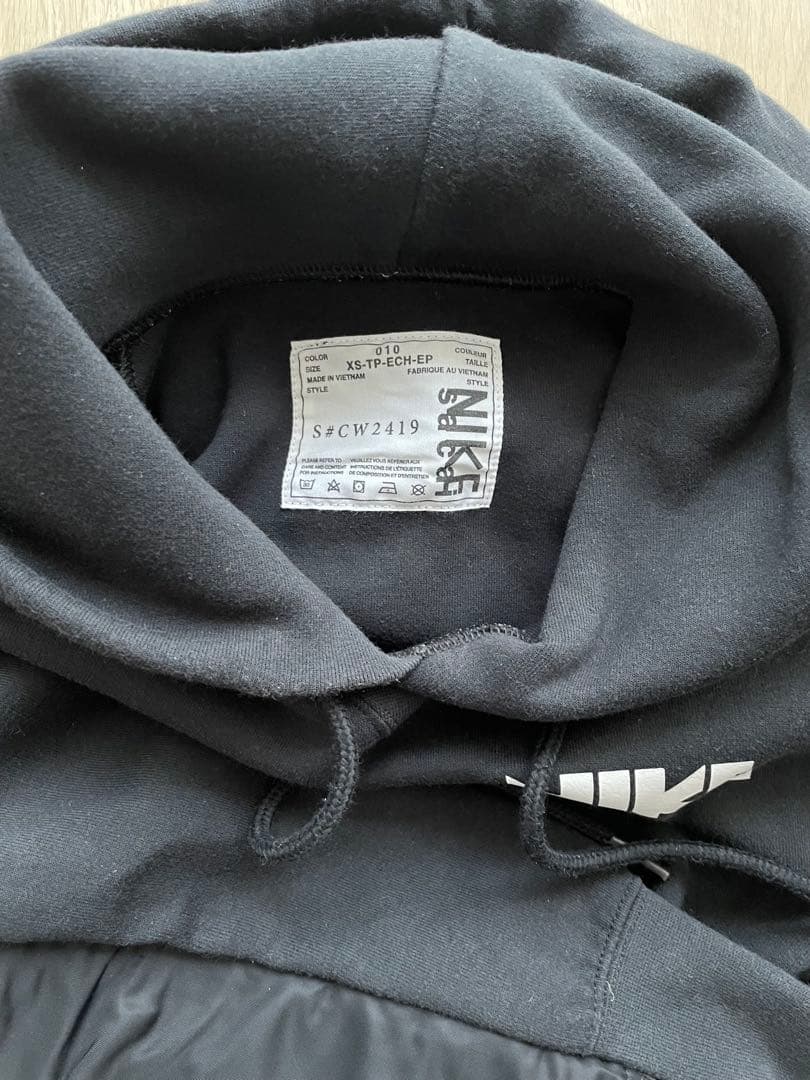sacai x NIKE 20AW NRG HOODY ドッキングパーカー