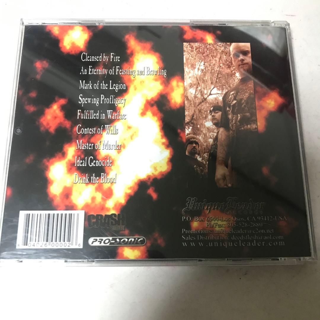 洋楽 DEEDS OF FLESH mark of the legion