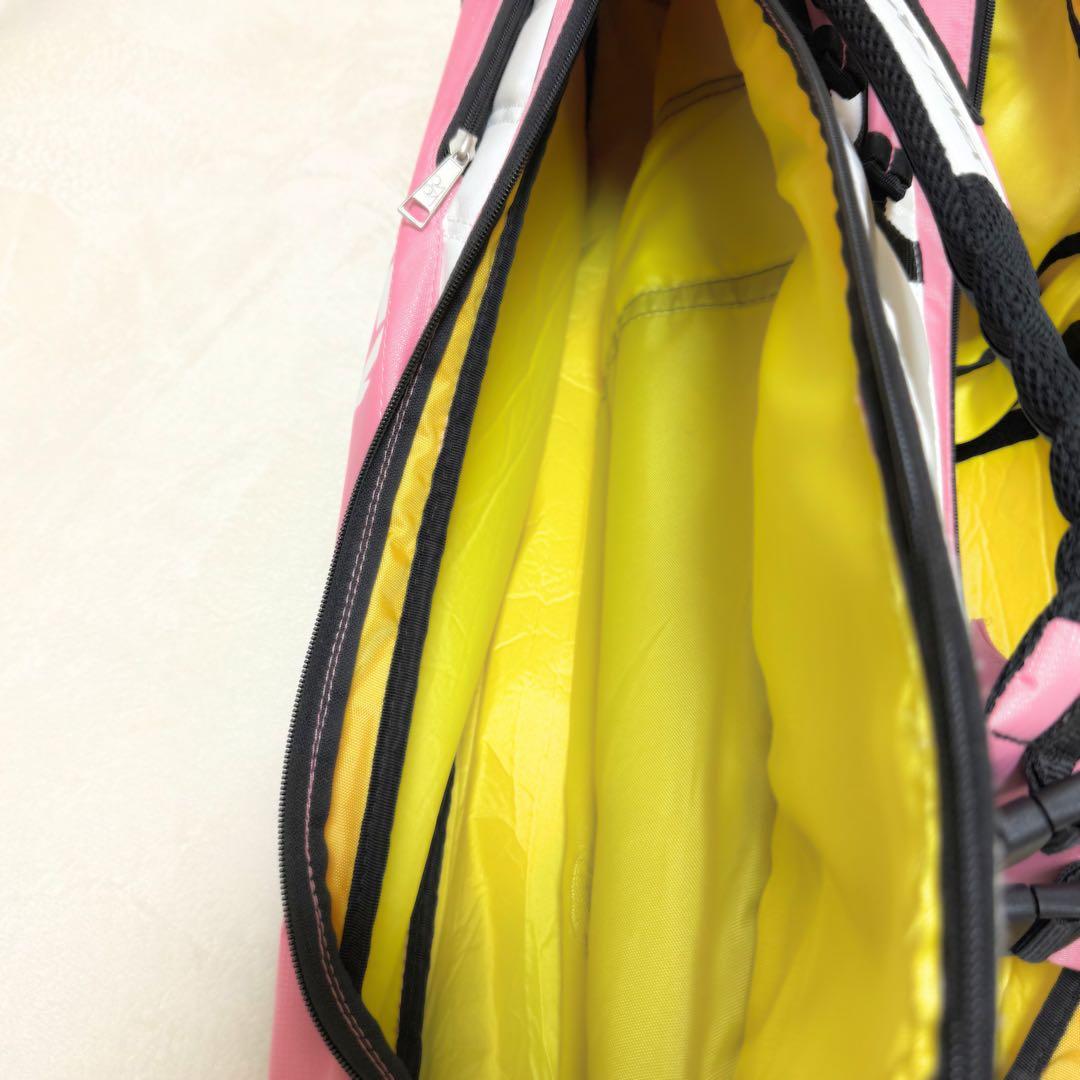 【YONEX】美品 バドミントンバッグ ラケットバッグ テニス ピンク