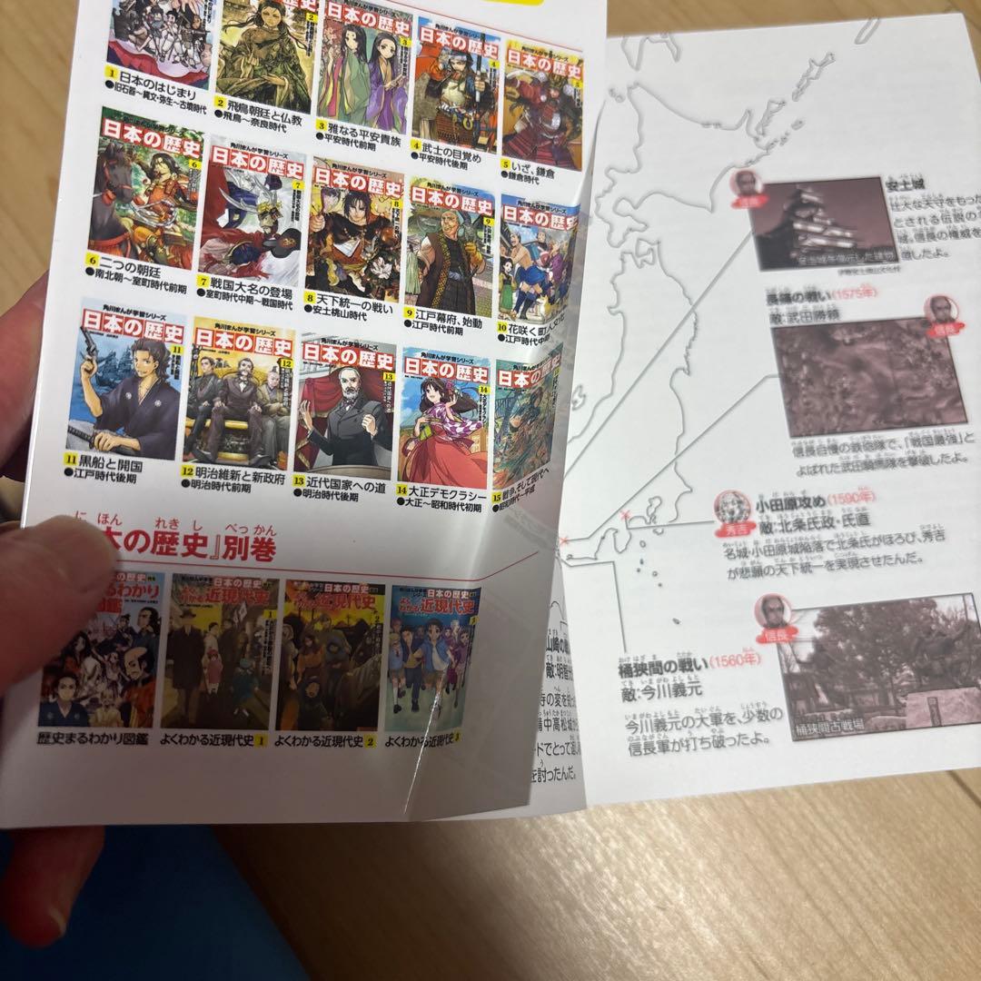 お値下げ！日本の歴史18巻セット（10巻欠品）　角川書店