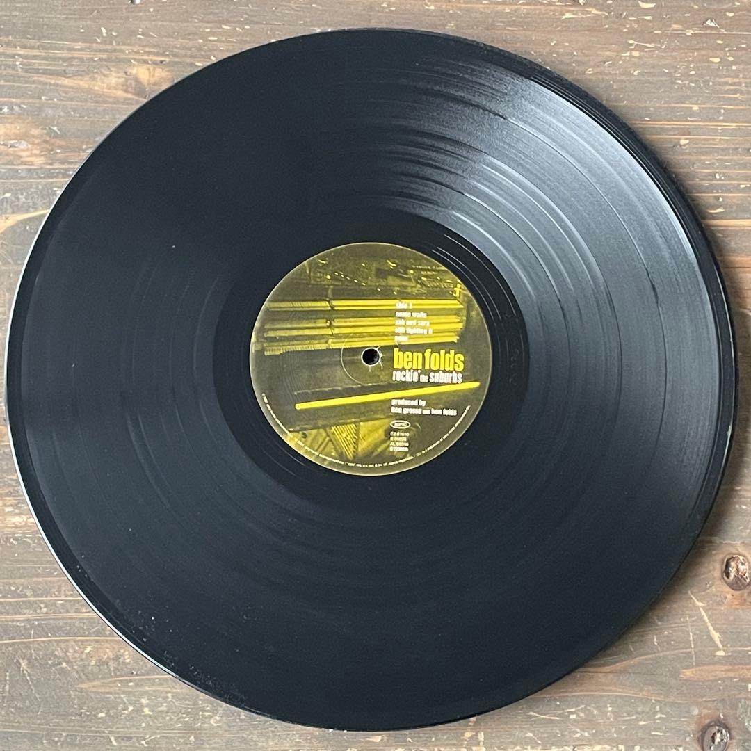 【LP】BEN FOLDS/ rockin' the suburbsレコード