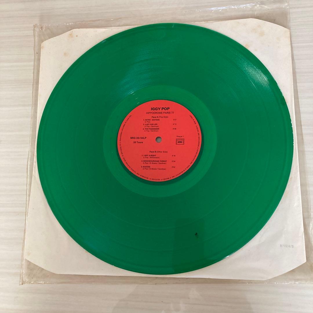 Iggy Pop - Hippodrome 77 レコード