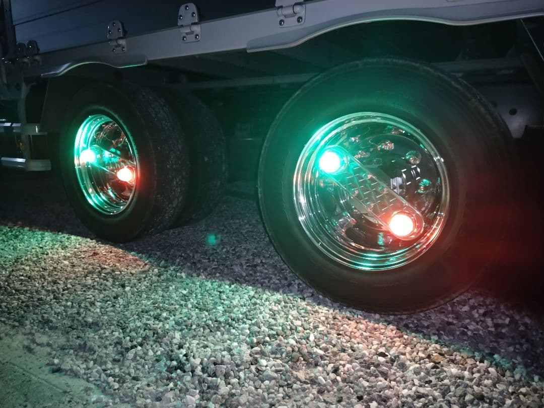 デコトラ電池式ホイールマーカーセット