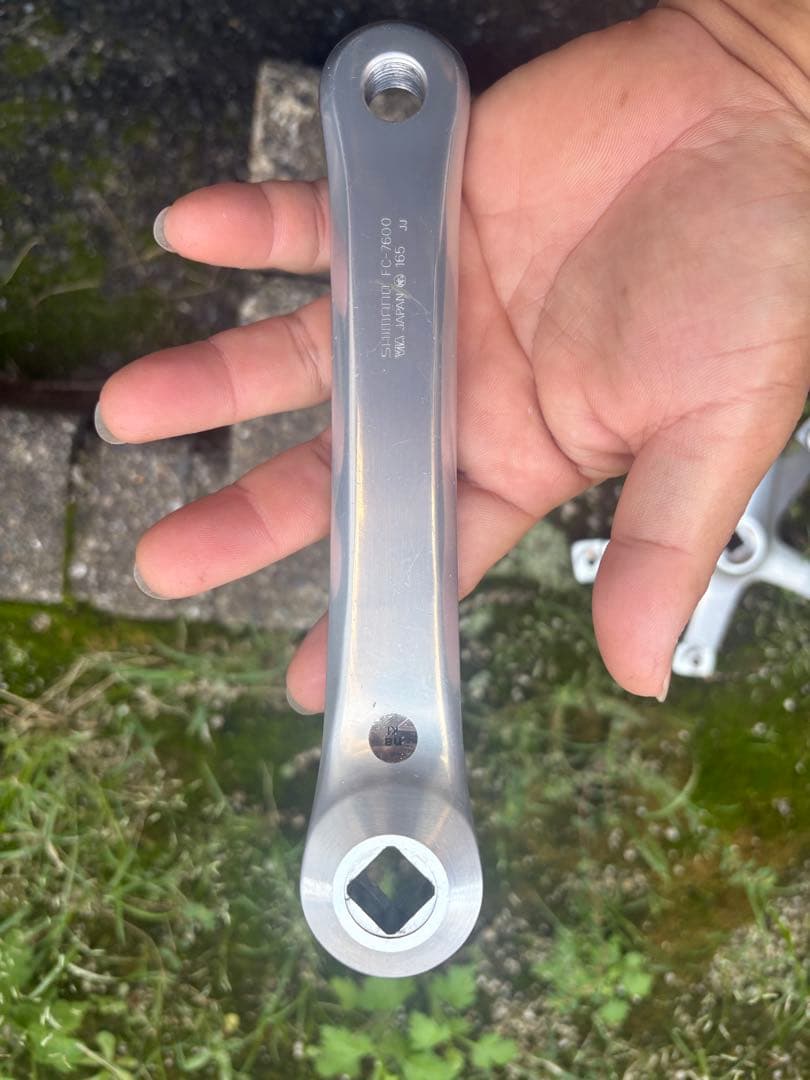 DURA ACE クランク　165 中古　競輪