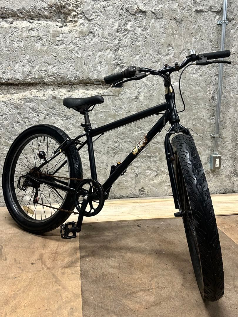 BANFF ファットバイク 26インチ SHIMANO ブラック