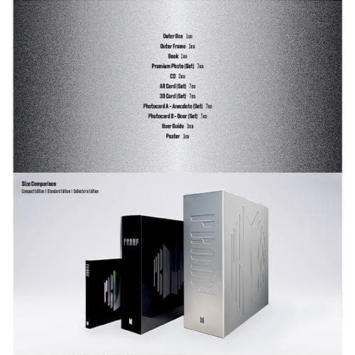 BTS 『 Proof ( Collector’s Edition )』2次販売