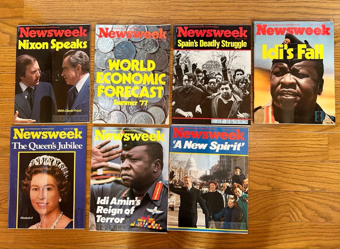 Newsweek 英語版 1974~1979 31冊セット 雑誌 希少