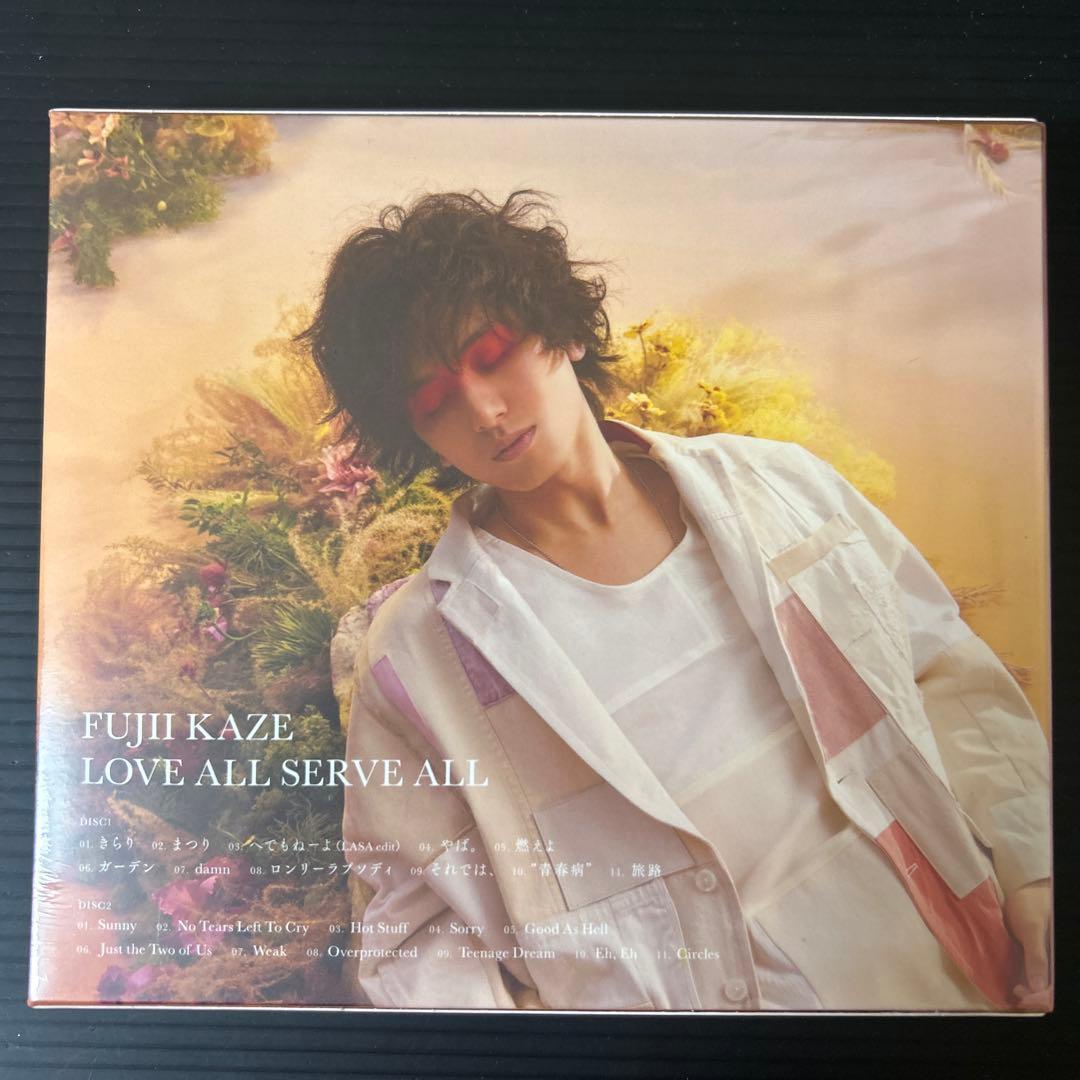 【初回盤】【新品】藤井風／LOVE ALL SERVE ALL 特典ディスク付き
