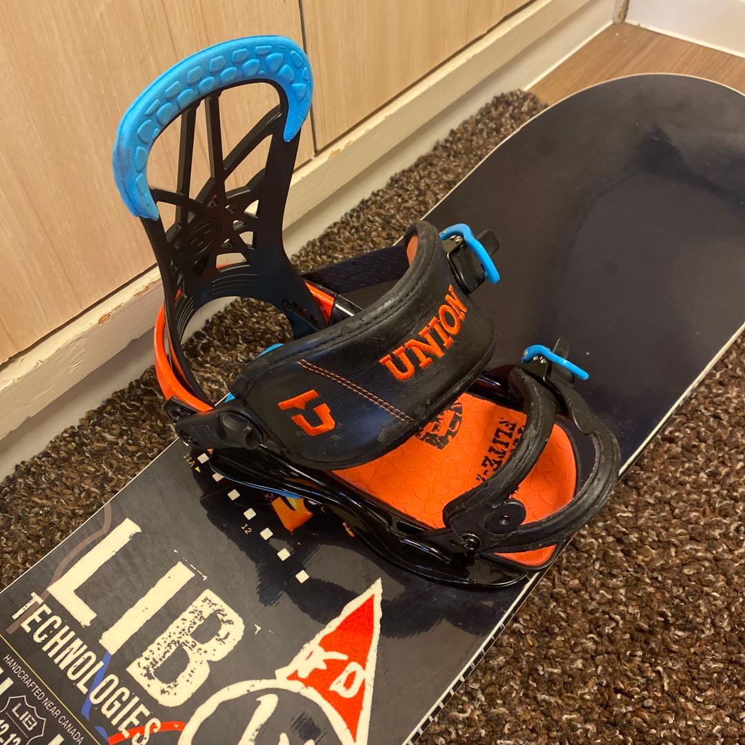 LIB TECH DUKE スノーボード ビンディング付き