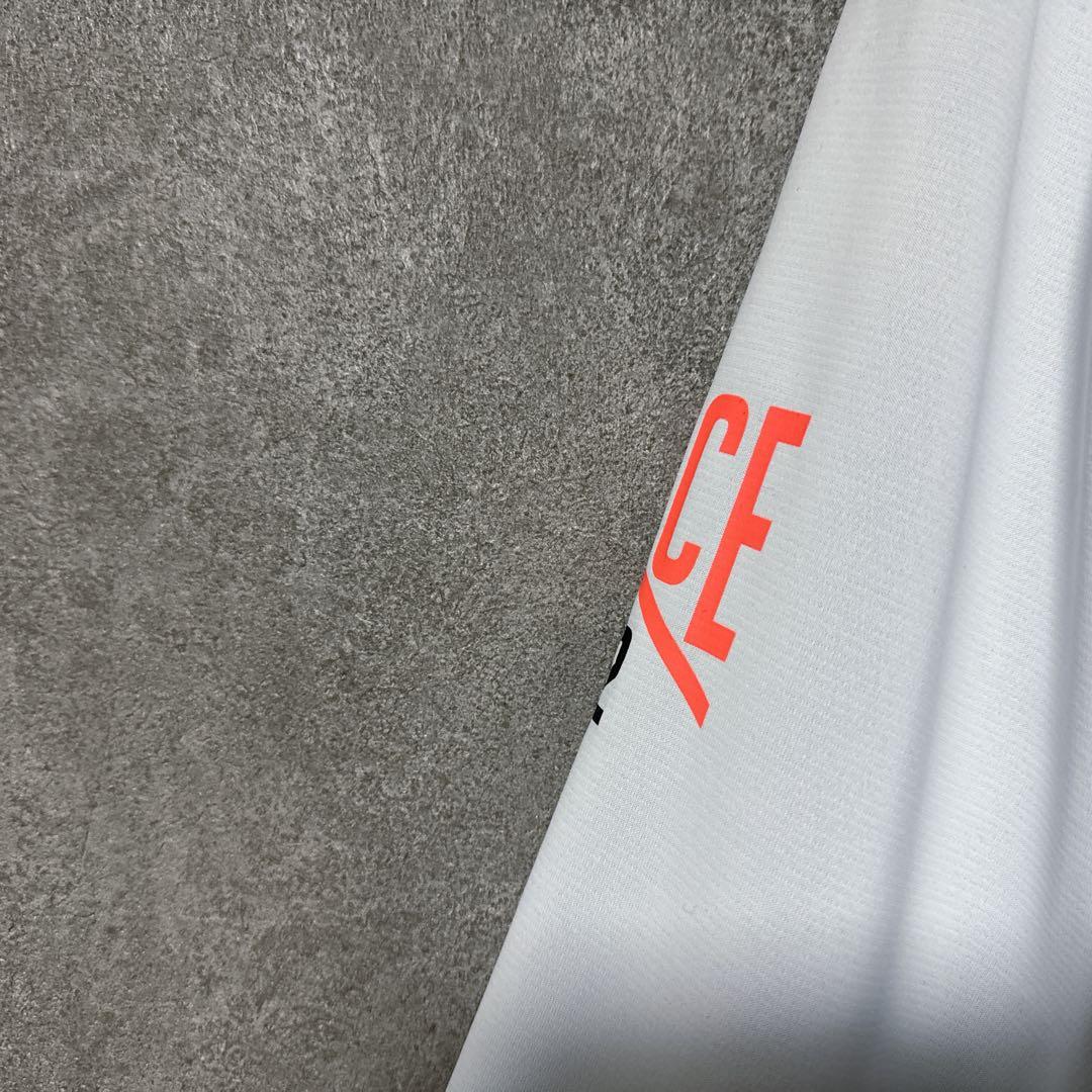 le coq sportif ルコック ロゴ総柄 長袖ポロシャツ ホワイト M