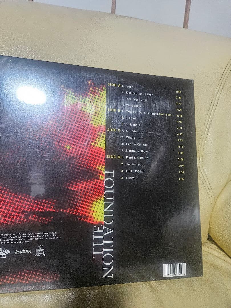 洋楽 GETO BOYS THE FOUNDATION 2LP