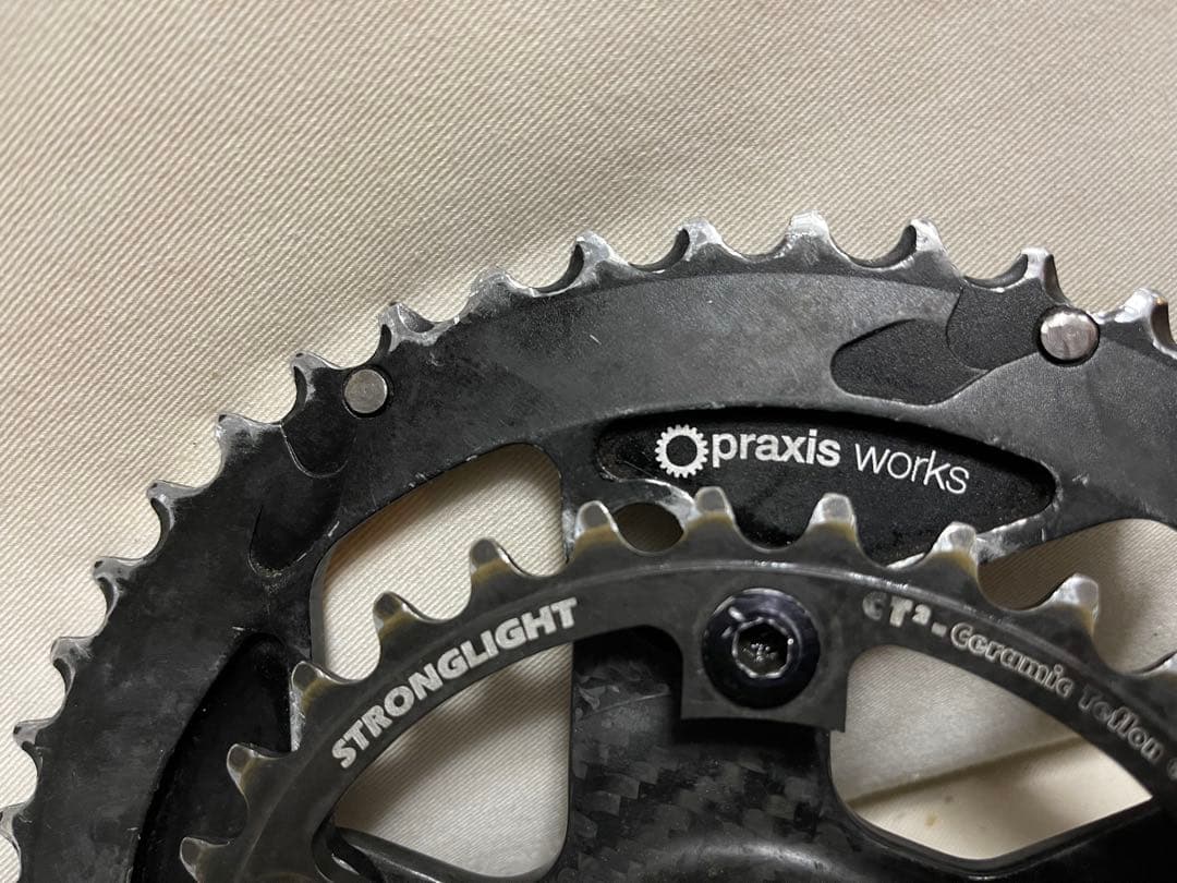 LOOK ZED2クランク　アウターインナーギアセット【値下げ】