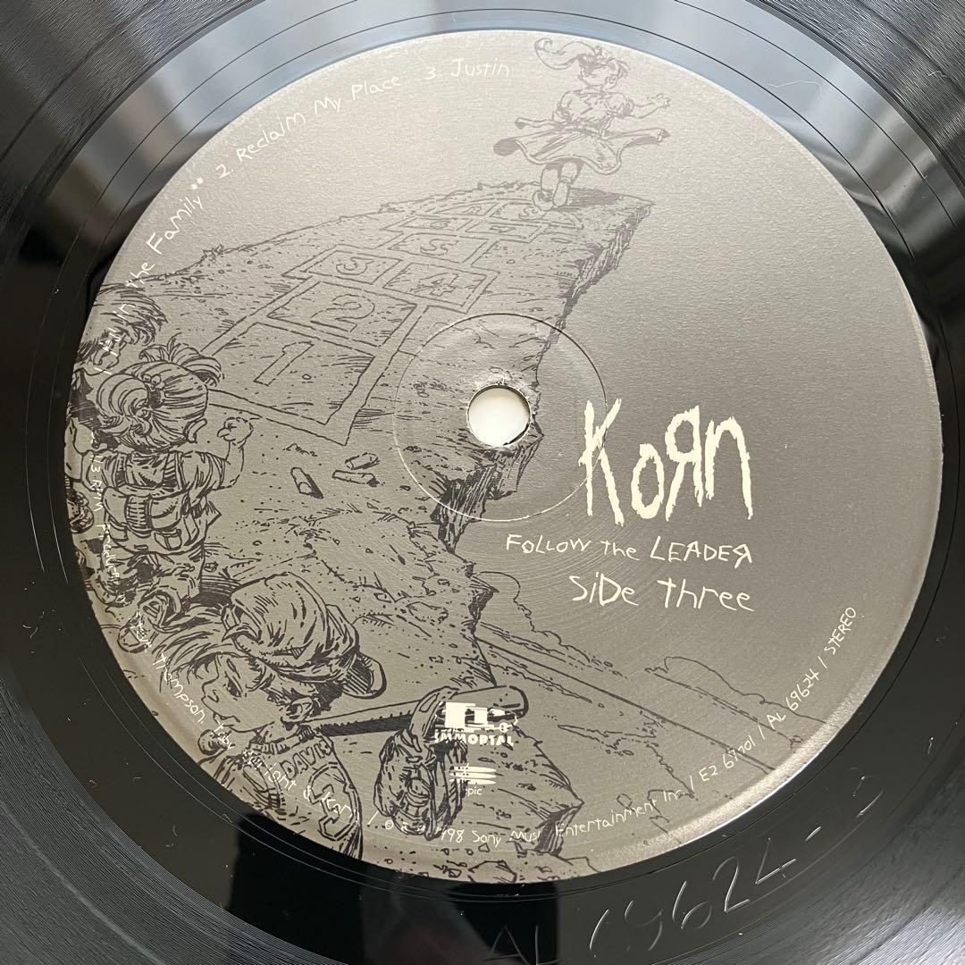 Korn/ Follow the Leader 2LP 1998年