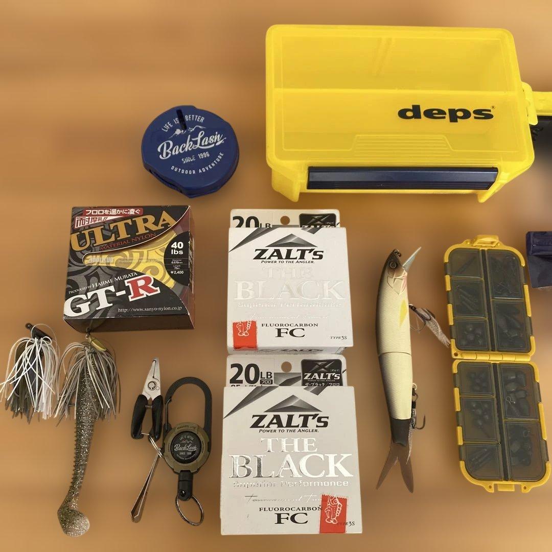 リュウギマグタンク、デプスワームセット、新品ラインその他