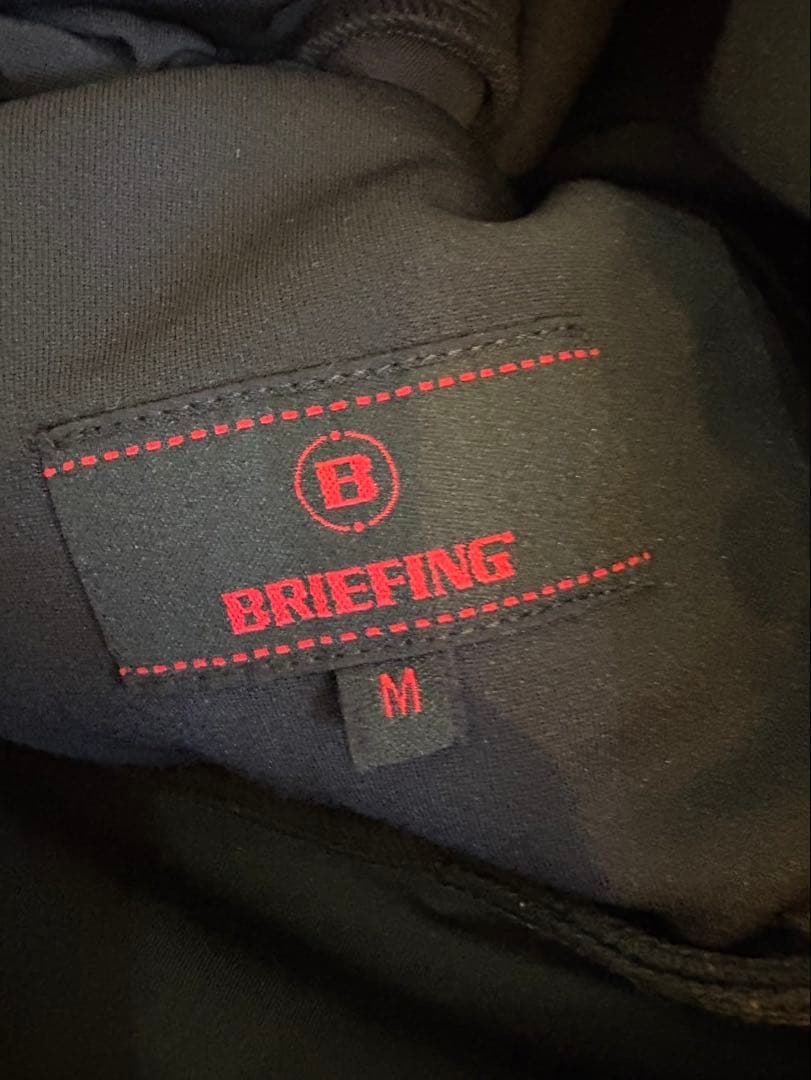 イムちゃん BRIEFING フード付きジャケット ブラック